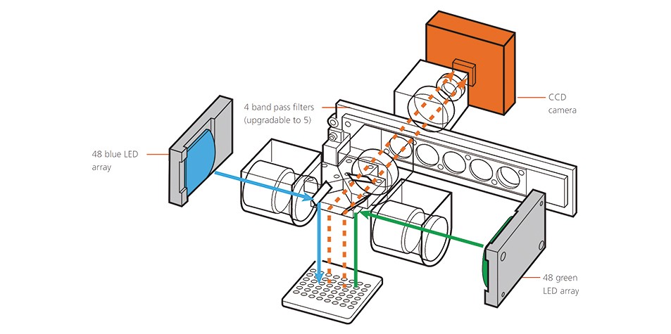 荧光定量PCR光路图 荧光定量PCR光路图