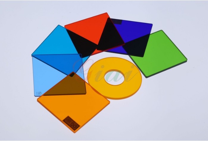 吸收式有色光学玻璃