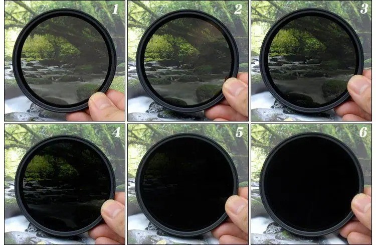 ND镜衰减效果对比 滤光片