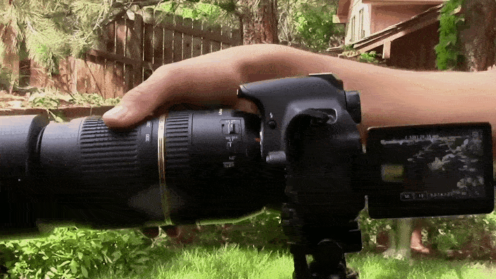 变焦镜头实际效果展示图