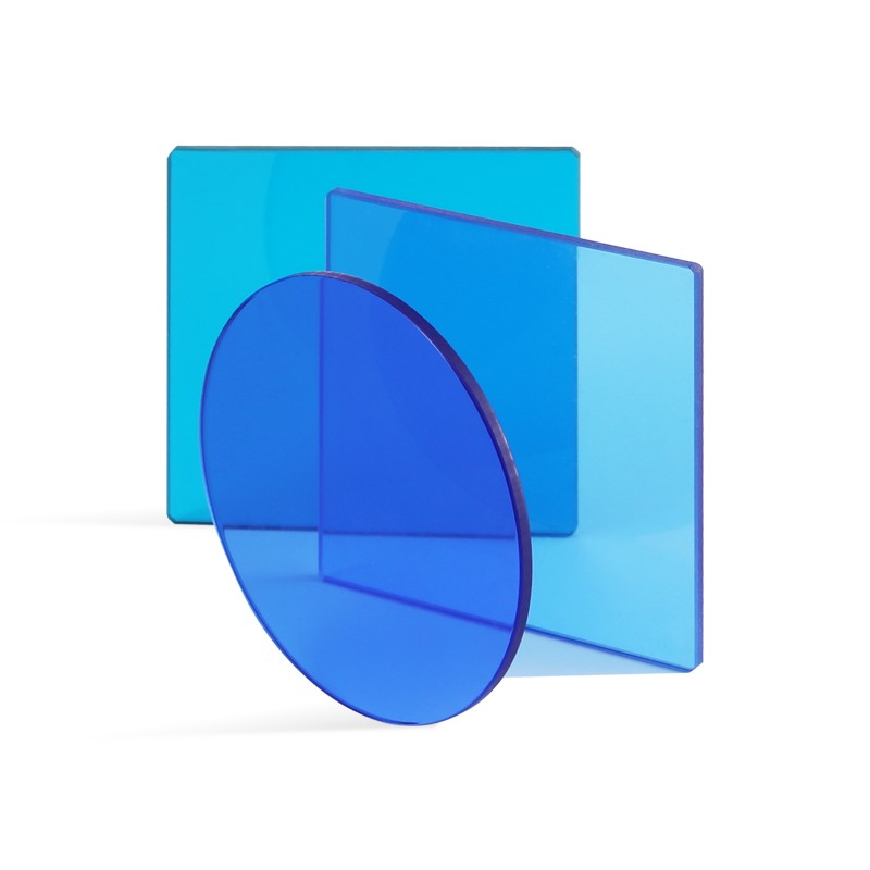 青蓝色有色玻璃 青蓝色有色玻璃